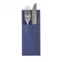PAPSTAR Royal Collection Serviettentasche, Dunkelblau, Premium-Tissue, 1 Stück 37332