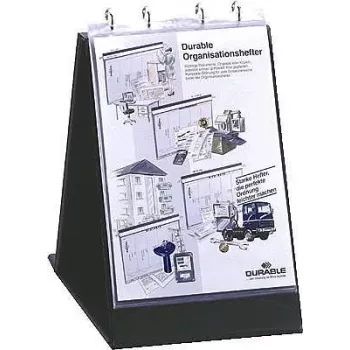 DURABLE Flipchart-Hüllen A3 Querformat, 10er-Pack, Transparent Anti-Glare 857719