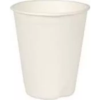 PAPSTAR pure Zuckerrohr Trinkbecher, 0,2 L, Weiß, 40 Stück, kompostierbar & mikrowellengeeignet 89854