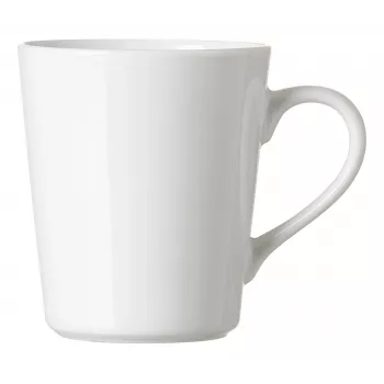 Ritzenhoff & Breker VIO Kaffeetassen 300 ml Weiß Porzellan 6er Set 423501