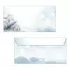 SIGEL Snow Star DL Designpapier 110 x 220 mm 80 g/m² Blau/Weiß DU312
