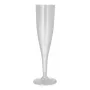 PAPSTAR Mehrweg-Sektglas PP, 0,1 L, Transluzent, 10er-Pack, 48 mm Durchmesser, 201 mm Höhe (89729)