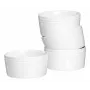 Ritzenhoff & Breker BIANCO Auflaufförmchen-Set, 245 ml, 4-teilig, Porzellan, Weiß 431452