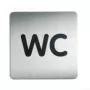 DURABLE PICTO WC Piktogramm-Schild 150x150 mm Selbstklebend Acryl 495723