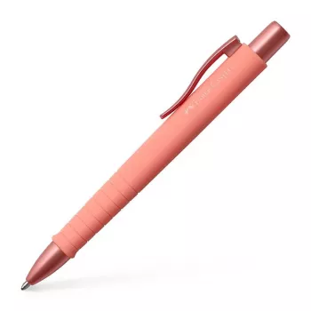 Faber-Castell Poly Ball Urban Kugelschreiber 0,6 mm XB Koralle Blau 241125