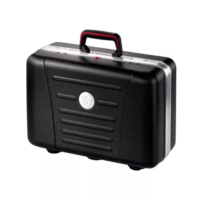 PARAT 481070171 ABS-Werkzeugkoffer, Schwarz, Staub- & Stoßfest, 480 x 360 x 210 mm