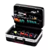 PARAT 481070171 ABS-Werkzeugkoffer, Schwarz, Staub- & Stoßfest, 480 x 360 x 210 mm
