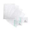 DURABLE CRYSTAL SIGN Ersatzfolien, 148 x 148 mm, Transparent, 10 Blatt (483219)