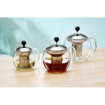 Ritzenhoff & Breker ENJOY Glasteekanne 700 ml mit Edelstahlsieb 820782