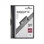 DURABLE DURACLIP 60 A4 Klemmhefter Schwarz (25er-Pack) 220901