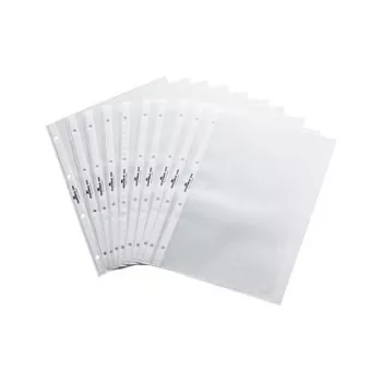 DURABLE A4 Querformat Flipchart-Hüllen, Transparent, 10er-Pack 856619