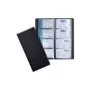 DURABLE VISIFIX® 192 Visitenkartenalbum in Lederoptik, Schwarz, 192 Karten 240201