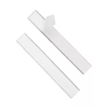 DURABLE LABELFIX® Selbstklebender Etikettenhalter 200x20 mm, Transparent, 10 Stück 802019