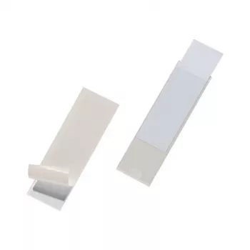 DURABLE POCKETFIX Selbstklebende Tasche 100x30 mm, Transparent, 10/ Pack 807319