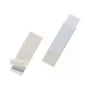 DURABLE POCKETFIX Selbstklebende Tasche 100x30 mm, Transparent, 10/ Pack 807319