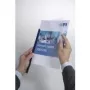 DURABLE A4 Klemm-Bindestreifen, 100-Blatt-Kapazität, transparentes PP, 50er-Pack 293919