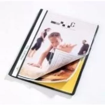 DURABLE DURAPLUS Präsentationsmappe A4+ Transparent Polypropylen 25er Pack 257906