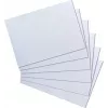 Herlitz Karteikarten DIN A4, liniert, weiß, 170 g/m², holzfrei, blaue Linierung, beidseitig (10621282)