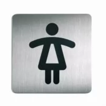 DURABLE PICTO WC Damen 150x150 mm 1 ST 495623