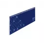 herlitz Compact Tischkalender 2023, Blau, Woche auf zwei Seiten, Spiralbindung, Deutsch 50042104