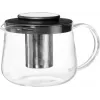 Ritzenhoff & Breker Yucca Teekanne 1,5 L Schwarz/Transparent 156713