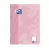 OXFORD Collegeblock TOUCH kariert mit Rand A4, 80 Blatt, 90 g/m², verschiedene Farben 400196079