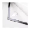 DURABLE DURAFRAME WALLPAPER A4 selbstklebender Info-Rahmen, Silber, 484323