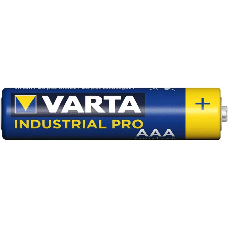 Varta Industrial AAA Alkaline-Batterie 1,5V 1100 mAh – 10er-Pack (LR03)