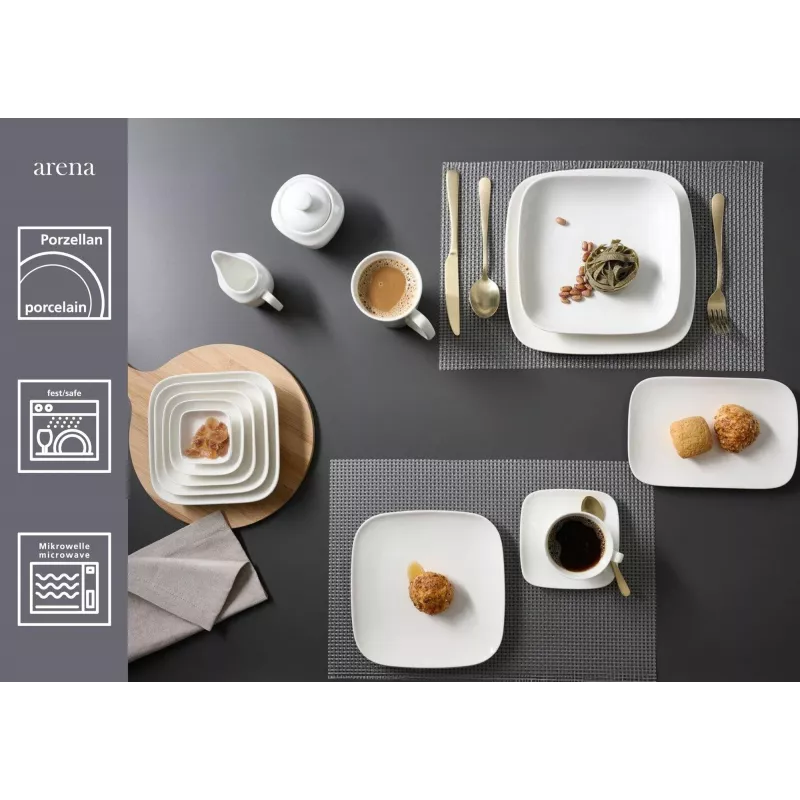 Ritzenhoff & Breker ARENA Dessertteller 210 mm Porzellan, 6er-Set 583748