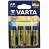 VARTA Longlife AA Alkaline-Batterie 1,5V 2750mAh 4er-Pack (04106110414)