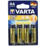 VARTA Longlife AA Alkaline-Batterie 1,5V 2750mAh 4er-Pack (04106110414)