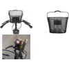FISCHER E-Bike PLUS Lenkerkorb, feinmaschiger Stahldraht, Schwarz, Schnellverschluss, 5 kg 50653