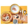 Ritzenhoff & Breker HAPPY ZOO Kinderbesteck-Set, 4-teilig, Edelstahl, Tiermotive 812701