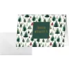 SIGEL Weihnachtskarte Little Pines, 115 x 170 mm für Tintenstrahl/Laser/Kopierer, Glänzender Karton 220 g/m², 1 Stück (DS644)