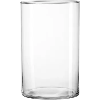 Ritzenhoff & Breker AMALIA zylindrische Glasblumenvase, transparent, Durchmesser 140 mm, 1 Stück 823882