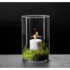 Ritzenhoff & Breker AMALIA zylindrische Glasblumenvase, transparent, Durchmesser 140 mm, 1 Stück 823882