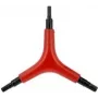 FISCHER Dreischenkel-Inbusschlüsselsatz 4/5/6 mm, gehärteter Stahl, Y-Typ 85513