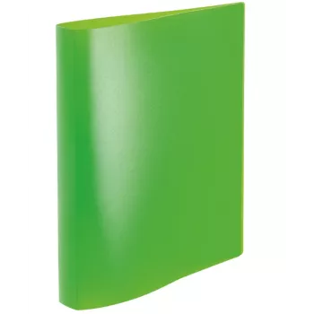 HERMA Ringbuch A4 2-Ring Neon Grün Transparent 25 mm Rücken 19713