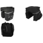 FISCHER Fahrradtasche Schwarz 17L 86245:FISCHER