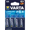 Varta High Energy 04906 AA Alkaline-Batterien 4er-Pack