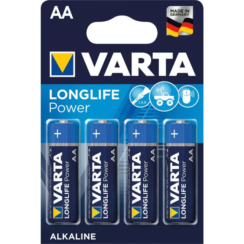 Varta High Energy 04906 AA Alkaline-Batterien 4er-Pack
