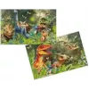 HERMA 3 Schreibtischunterlagen aus Karton Dino World - 3er-Pack (19743)
