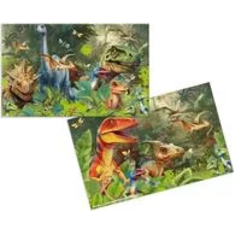 HERMA 3 Schreibtischunterlagen aus Karton Dino World - 3er-Pack (19743)