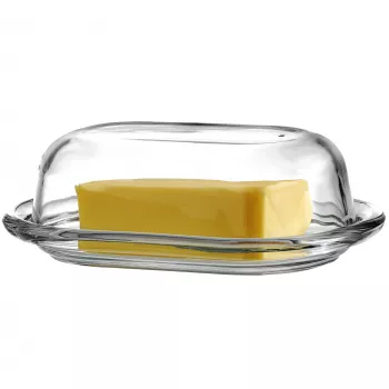 Ritzenhoff & Breker STYLE Glas Butterdose mit Deckel 190x130x70 mm 812022