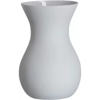 Ritzenhoff & Breker ANNALENA Graue matte Glas konische Blumenvase, 180 mm 816723
