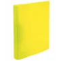 HERMA Ringbuch A4 2-Ring Neon Gelb Transparent 25 mm Rücken 19710