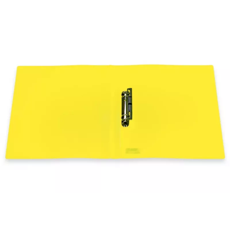 HERMA Ringbuch A4 2-Ring Neon Gelb Transparent 25 mm Rücken 19710