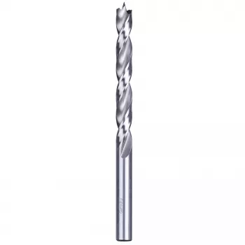 KWB Holzbohrer 3 mm, Gesamtlänge 61 mm, Zentrierspitze, DIN 748, 1 Stück 511903