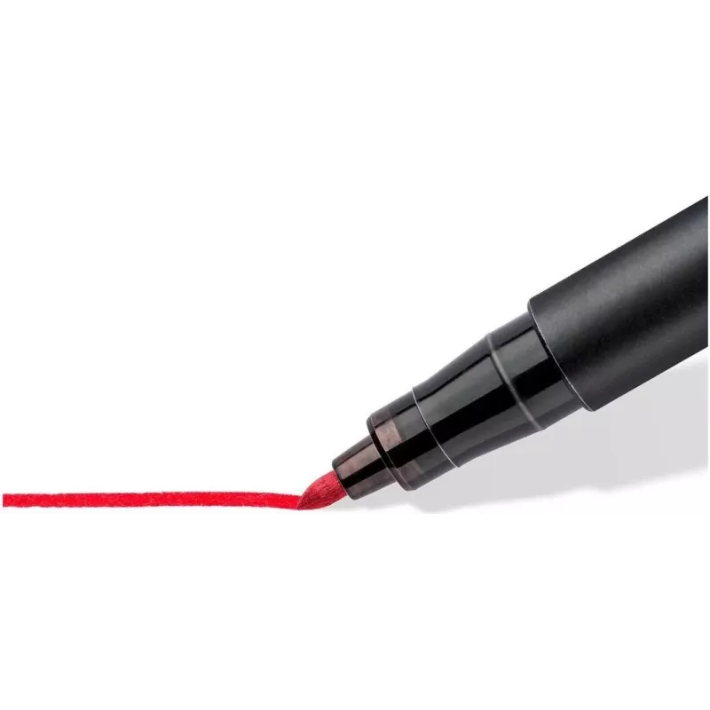 Staedtler Lumocolor Permanent Marker Set 317 C14 - 14 verschiedene Farben, feine Spitze 0,6 mm