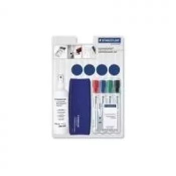 STAEDTLER Lumocolor 613 S 10-teiliges Marker-Set, 4 Permanent- & 6 Non-Permanent-Marker, verschiedene Farben